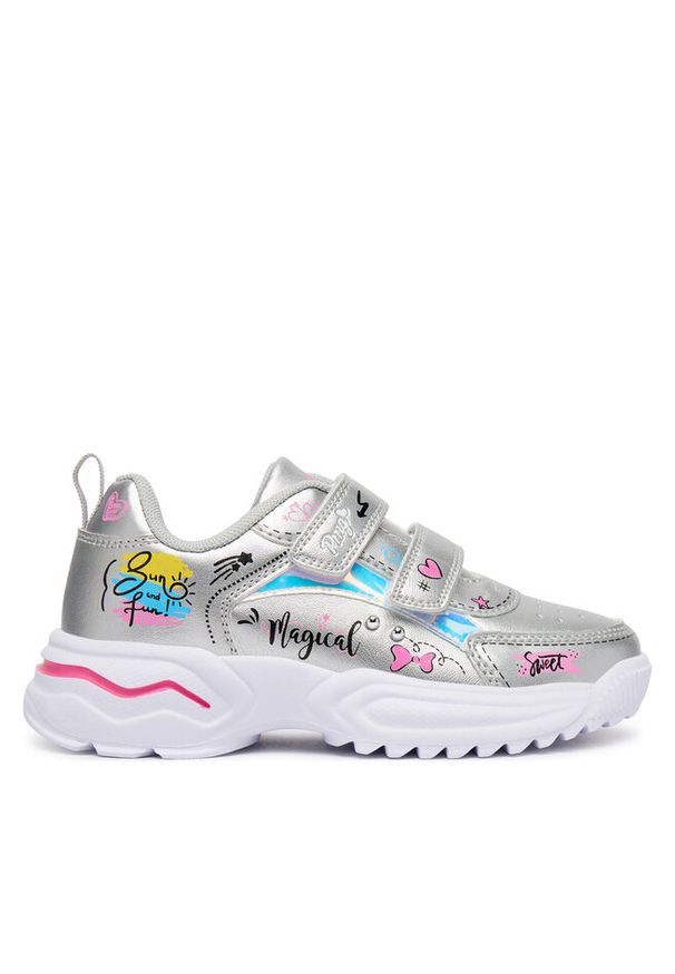 Sneakersy Primigi. Kolor: srebrny