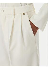 Rinascimento Spodnie palazzo CFC0123671003 Écru Regular Fit. Kolor: kremowy. Materiał: syntetyk #6