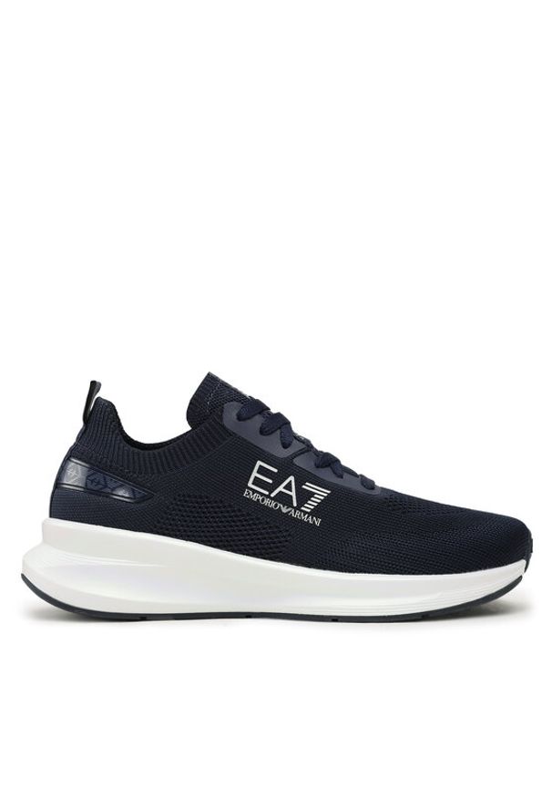 EA7 Emporio Armani Sneakersy X8X149 XK349 R649 Granatowy. Kolor: niebieski. Materiał: materiał