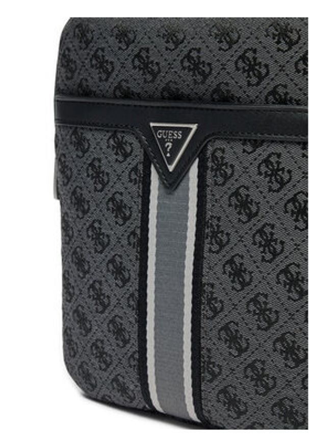 Guess Saszetka HMMIST P5123 Szary. Kolor: szary. Materiał: skóra