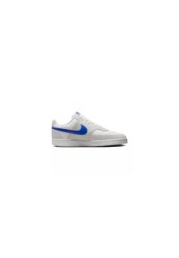 Buty do chodzenia męskie Nike 001 Court Vision LO. Zapięcie: sznurówki. Kolor: niebieski, wielokolorowy, biały. Materiał: guma, syntetyk, materiał. Szerokość cholewki: normalna. Model: Nike Court. Sport: turystyka piesza