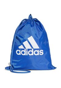 Adidas - Worek adidas Tiro Gym Bag BS4763. Materiał: poliester, tkanina. Wzór: ze splotem, paski