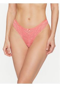 Hunkemöller Stringi Arabella 204672 Koralowy. Kolor: pomarańczowy. Materiał: syntetyk