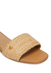 Lauren Ralph Lauren - LAUREN RALPH LAUREN Klapki Fay Braided 802966850001 Beżowy. Kolor: beżowy #4