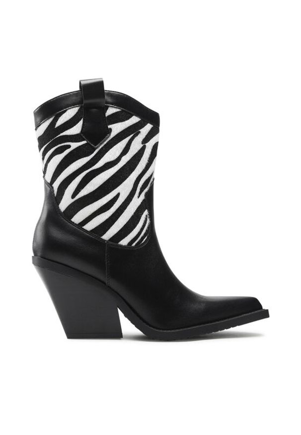 Jenny Fairy Botki LS5841-05 Czarny. Kolor: czarny. Materiał: skóra