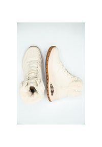 skechers - Buty do chodzenia damskie Skechers Uno Rugged Fall Air. Wysokość cholewki: za kostkę. Zapięcie: sznurówki. Kolor: beżowy. Materiał: materiał, syntetyk. Szerokość cholewki: normalna. Sport: turystyka piesza