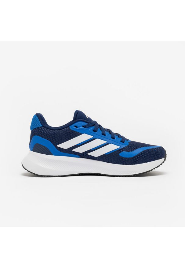 Adidas - Buty do biegania dla dzieci ADIDAS Runfalcon 5.0. Kolor: niebieski. Materiał: kauczuk. Szerokość cholewki: normalna. Model: Adidas Cloudfoam. Sport: bieganie