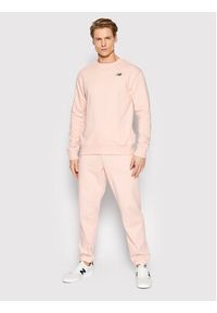 New Balance Bluza Unisex UT21501 Różowy Relaxed Fit. Kolor: różowy. Materiał: syntetyk