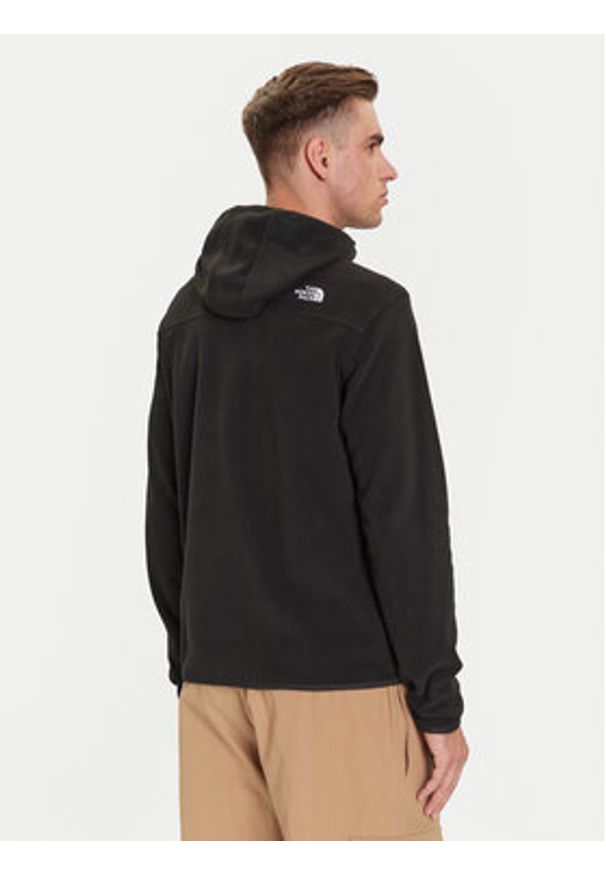 The North Face Polar Glacier NF0A8D0S Czarny Regular Fit. Kolor: czarny. Materiał: syntetyk