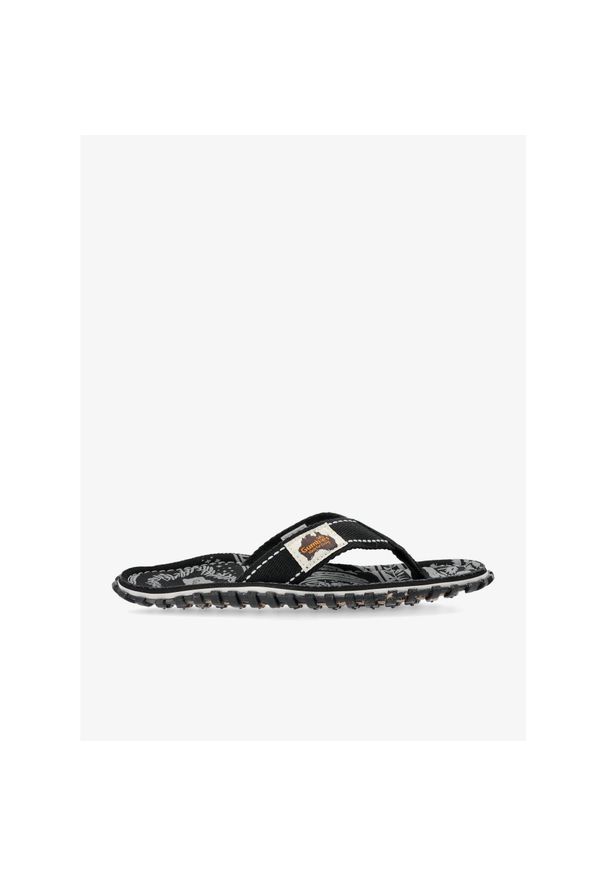 Japonki Gumbies Islander Canvas Flip-Flops. Kolor: czarny