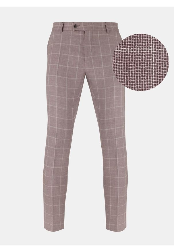 Pako Lorente - PAKO LORENTE – Spodnie męskie garniturowe BUDI PPLM9-6G-205-R. Materiał: tkanina, wełna