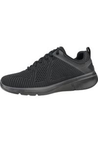 skechers - Buty sportowe Sneakersy męskie, Skechers Equalizer 3.0. Zapięcie: sznurówki. Kolor: czarny. Materiał: materiał, syntetyk, tkanina. Szerokość cholewki: normalna. Sport: turystyka piesza