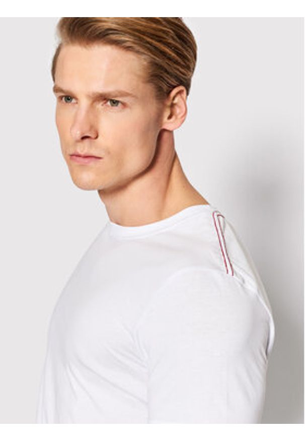 Henderson T-Shirt Bosco 18731 Biały Regular Fit. Kolor: biały. Materiał: bawełna