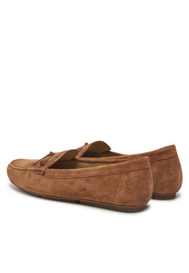 Michael Kors Mokasyny Juliette Moc 40R5JUFR1S Brązowy. Kolor: brązowy. Materiał: skóra