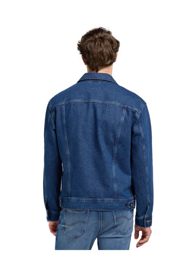Lee - MESKA KURTKA JEANSOWA LEE RELAXED RIDER JACKET REACH 112371312. Materiał: jeans