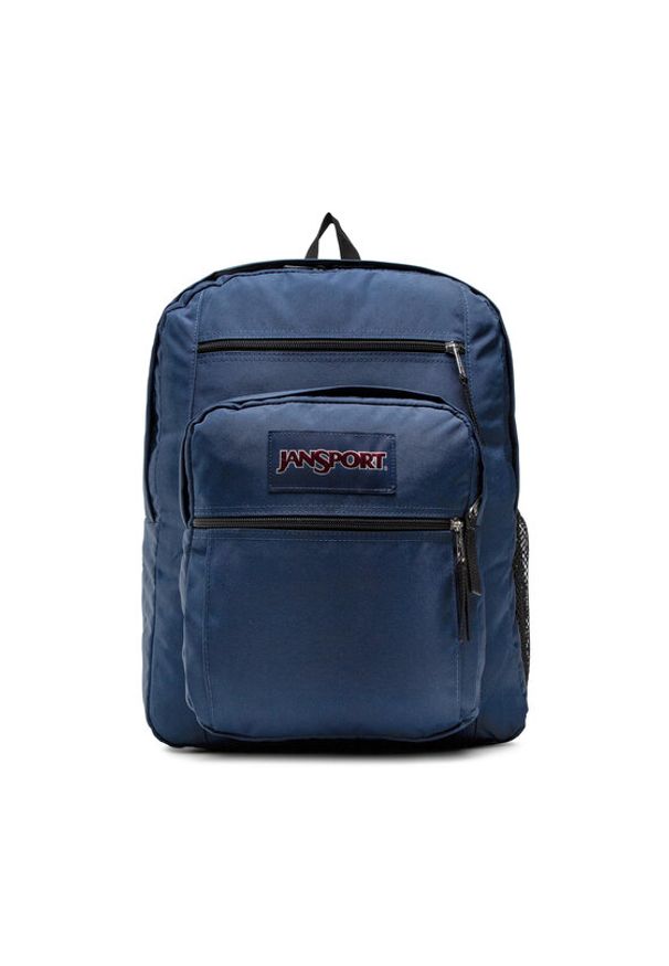 JanSport Plecak Big Student EK0A5BAHN54 Granatowy. Kolor: niebieski. Materiał: materiał. Styl: młodzieżowy
