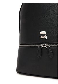 Karl Lagerfeld - KARL LAGERFELD Plecak A3W30291 Czarny. Kolor: czarny. Materiał: skóra #5