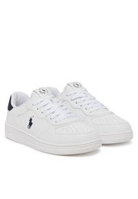 Polo Ralph Lauren Sneakersy RL02436102 Biały. Kolor: biały. Materiał: skóra #4