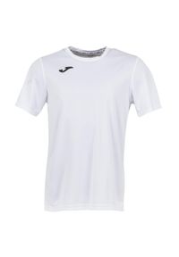 Joma - Męska Koszulka Piłkarska Combi. Kolor: biały. Sport: piłka nożna
