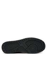TOMMY HILFIGER - Tommy Hilfiger Sneakersy Th Basket Core Lite Lth FM0FM05713 Czarny. Kolor: czarny. Materiał: skóra #5