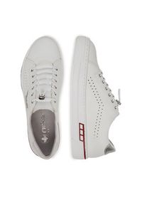Rieker Sneakersy L8857-80 Biały. Kolor: biały. Materiał: syntetyk, materiał #4