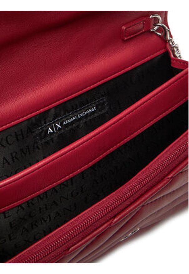 Armani Exchange Torebka 948481 4R742 U5081 Czerwony. Kolor: czerwony. Materiał: skórzane