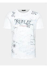 T-Shirt Replay. Kolor: biały