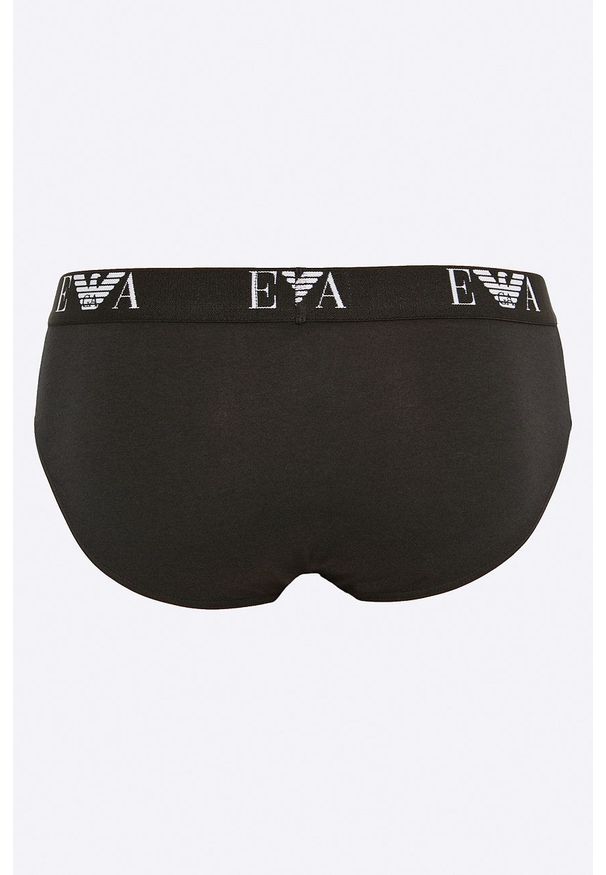 Emporio Armani Underwear - Emporio Armani - Slipy (2-pack). Kolor: czarny