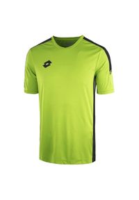LOTTO - Koszulka piłkarska dla dzieci Lotto JR Elite Plus. Kolor: zielony. Sport: piłka nożna