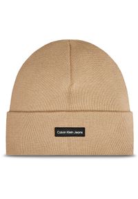 Czapka Calvin Klein. Kolor: beżowy