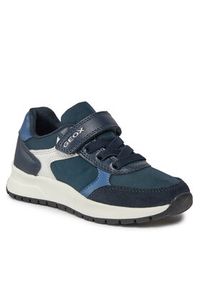 Geox Sneakersy J Briezee Boy J45GMD 0FU54 CF44M S Granatowy. Kolor: niebieski