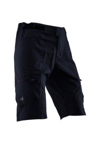 Spodenki rowerowe LEATT Shorts MTB Enduro 2.0. Kolor: czarny. Sport: kolarstwo