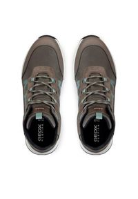 Geox Sneakersy D Braies B Abx D36BEA 011EK C1018 Brązowy. Kolor: brązowy. Materiał: materiał #3