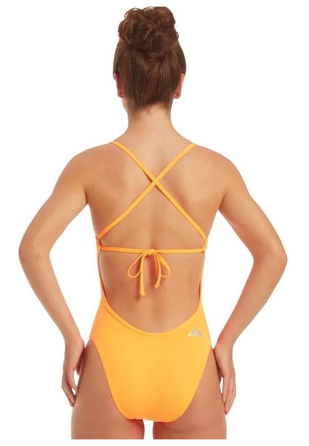 AMANZI - Amanzi Daisy Kostium Kąpielowy Z Wiązaniem Na Plecach – Rozmiar 38. Kolor: żółty