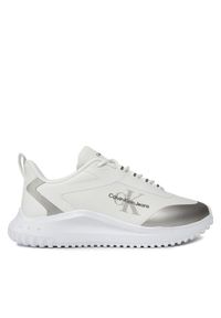 Calvin Klein Jeans Sneakersy YW0YW01442 Biały. Kolor: biały. Materiał: materiał #1