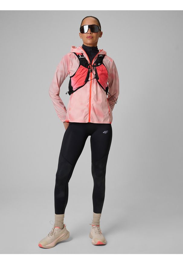 4f - 4F Kurtka do biegania damska - różowa XL. Kolor: różowy. Sport: fitness, bieganie