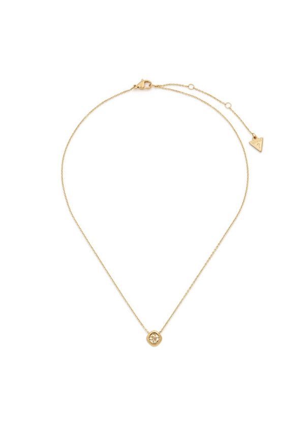 Guess Naszyjnik JUBN06 150JW Złoty. Materiał: metalowe. Kolor: złoty