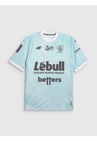 4f - 4F Koszulka klubowa wyjazdowa z sezonu 2025/26 męska 4F x Piast Gliwice - multikolor L. Kolor: wielokolorowy. Materiał: włókno, dzianina. Długość: długie. Styl: sportowy, klasyczny