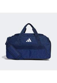 Adidas - Tiro League Duffel Bag Small. Kolor: biały, czarny, niebieski, wielokolorowy. Materiał: materiał