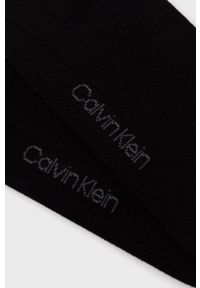 Calvin Klein skarpetki (2-pack) damskie kolor czarny. Kolor: czarny #2