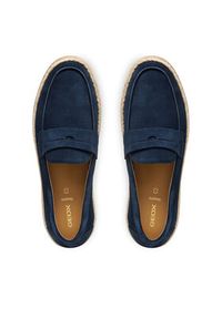 Geox Espadryle U Costuni U55MRA 00022 C4064 Granatowy. Kolor: niebieski. Materiał: zamsz, skóra