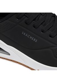 skechers - Skechers Sneakersy Uno Stand On Air 52458/BLK Czarny. Kolor: czarny. Materiał: skóra #5