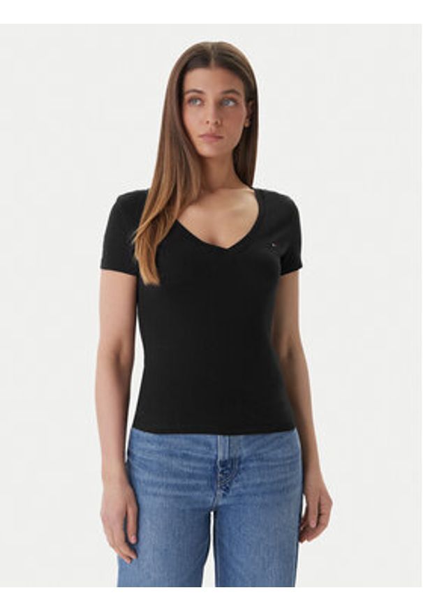 Tommy Jeans Komplet t-shirtów DW0DW23005 Kolorowy Slim Fit. Materiał: bawełna. Wzór: kolorowy