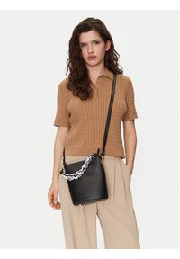 U.S. Polo Assn. Torebka Durango Bucket BEUD55872WVP000 Czarny. Kolor: czarny. Materiał: skórzane #5