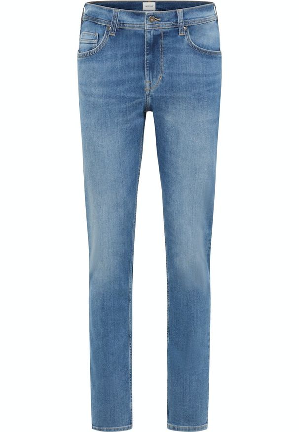 Męskie Spodnie Jeansowe Mustang Style Vegas Slim Denim Blue 1014859 5000 583
