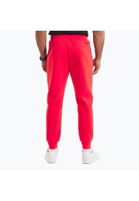 PITBULL - Spodnie męskie Pitbull Dogwood Track Pants. Kolor: czerwony. Długość: długie