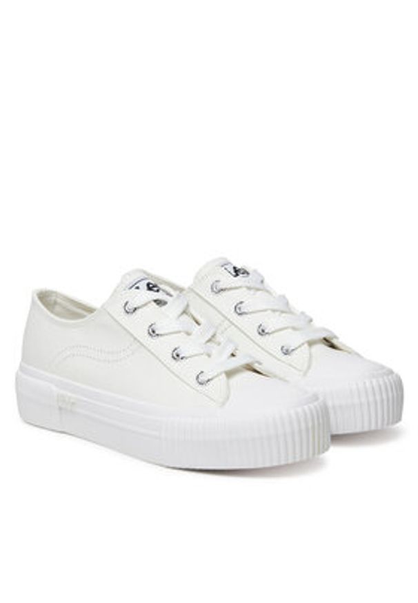 Lee Trampki Isla C Women Low 50251001.1FG Biały. Kolor: biały. Materiał: materiał