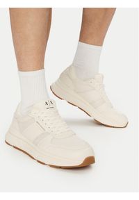 Armani Exchange Sneakersy XM002634 AF17352 M0107 Biały. Kolor: biały. Materiał: skóra #1