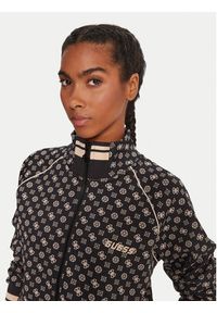 Guess Bluza V5YQ03 KB212 Czarny Regular Fit. Kolor: czarny. Materiał: syntetyk #4