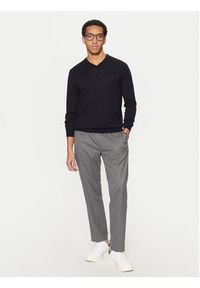 Guess Sweter M5RR37 Z3LZ0 Granatowy Regular Fit. Kolor: niebieski. Materiał: wełna #2